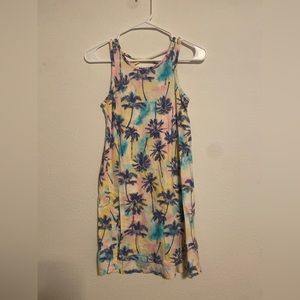 Hawiian Palm Tree Dress - Old Navy size 14-16